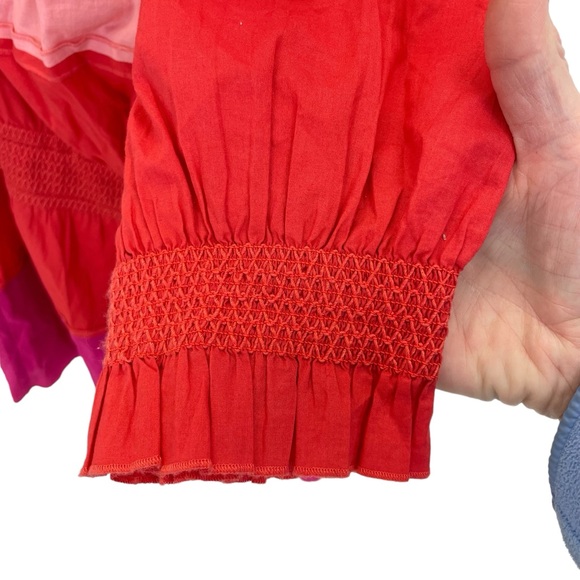 St. John Dress Tunic Swim Cover 16 Pink/Red - Picture 11 of 11